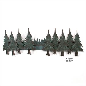 Pine Tree Swag Metal Wall Art Pine Tree Swag Metal Wall Art
