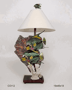Queen Angelfish Lamp Queen Angelfish Lamp