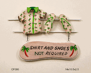 Shirt and Shoes Not Required Shirt and Shoes Not Required