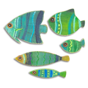 Tropical Fish School of 5 C497