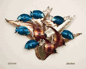 Underwater Splendor Metal Wall Art Underwater Splendor Metal Wall Art