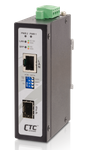 IMC-1001MS-PH, Industrial Managed PoE Media Converter