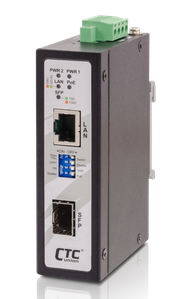 IMC-1001S-PHE & IMC-1001-PHE, Industrial GbE PoE Media Converter