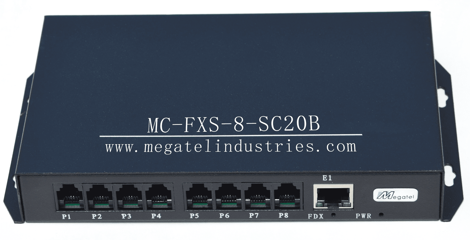 MCFXO8SC02A and MCFXS8SC20B, 8 Channel POTS Phone Lines over