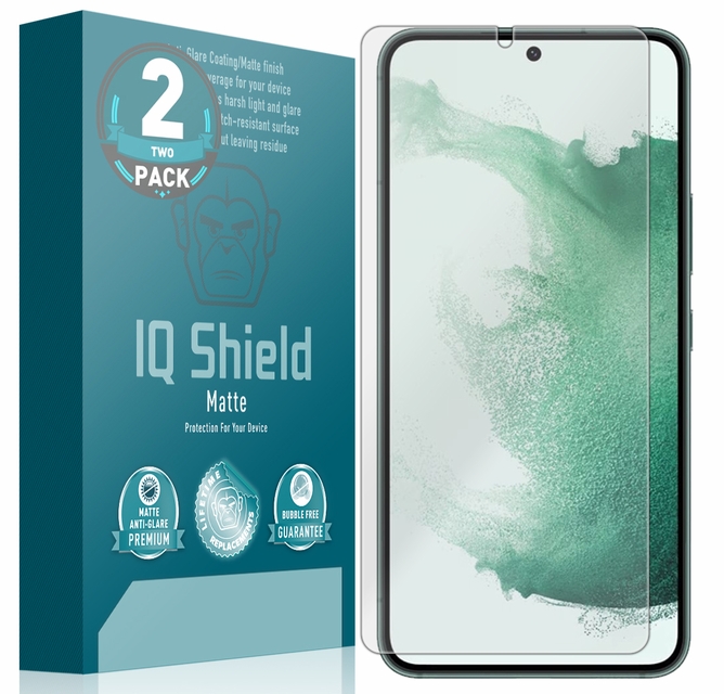 2-Pack) IQ Shield Matte - Samsung Galaxy S23 Plus 5G Screen Protector