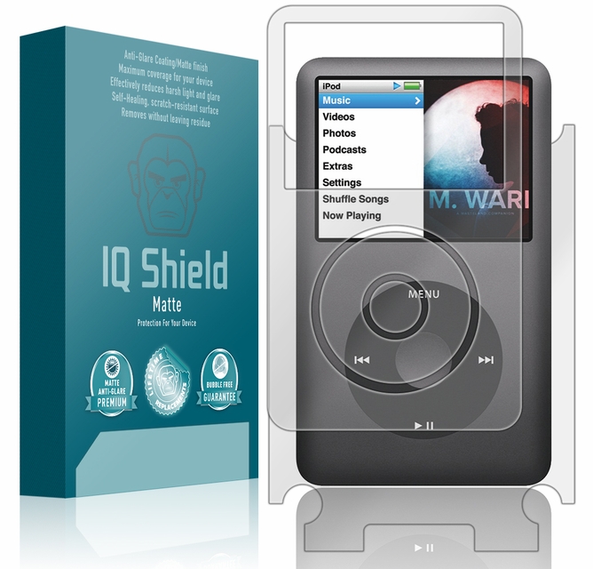 IQ Shield Matte - Apple iPod Classic 80GB