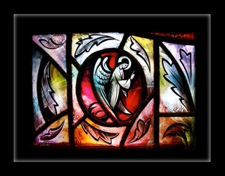 "1 Corinthians XIII 1" by Sevenapples - Framed Christian Art