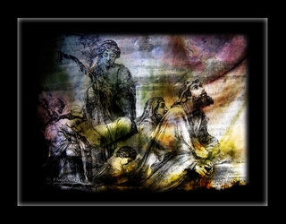 '2 Samuel VII 18'  by Sevenapples - Framed Christian Art