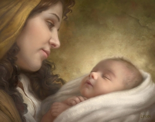 A Son Is Given by Howard Lyon - 5 Unframed Options