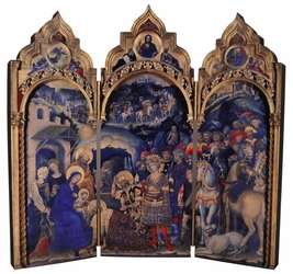 Adoration of the Magi Triptych Plaque