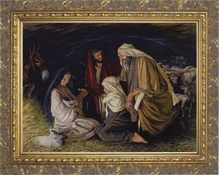 Adoration of the Shepherds by Jason Jenicke - 2 Framed Options