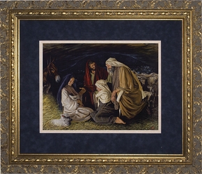Adoration of the Shepherds by Jason Jenicke - 2 Framed Options