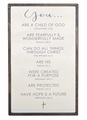 Affirmation Framed Christian Wall Sign