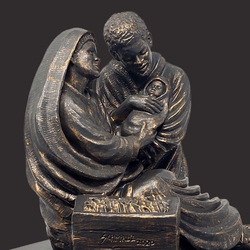 African-American Holy Family Nativity - Thomas P Schmalz