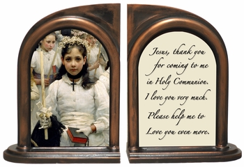 After The First Holy Communion (Detail) Bookends