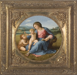 Alba Madonna by Raphael - 2 Options - Spandrel Framed Art