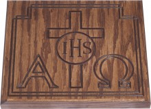 Alpha and Omega Bible Stand