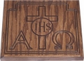 Alpha and Omega Bible Stand