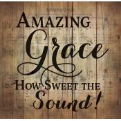 Amazing Grace Pallet Decor - Christian Home & Wall Decor