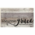 Amazing Grace Wood Pallet Sign - Christian Home & Wall Decor