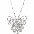 An Angel In You Sterling Silver Necklace