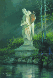 Angel On My Shoulder by Don Kloetzke - 3 Unframed Options