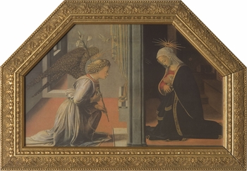Annunciation by Filippo Lippi - Framed Christian Art