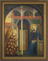 Annunciation by Masolino Da Panicale - 2 Framed Options