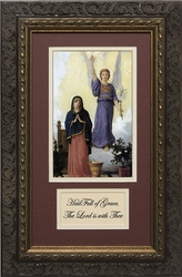 L'Annunciation with Prayer Framed