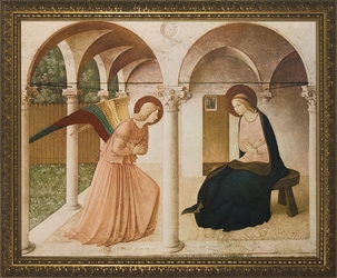 Annunciation by Fra Angelico - 4 Framed Options