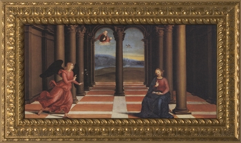Annunciation (Canvas) - Framed Christian Art