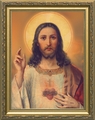 Antique Sacred Heart - 4 Framed Options - Christian Art