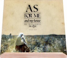 As For Me and My House Bible Stand
