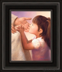At Jesus Knee by Jay Bryant Ward - 14 Framed & Unframed Options