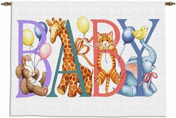 Baby Animals Wall Hanging