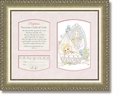 Baptism Girl Psalm 127:3 Framed Christian Art by Heartfelt
