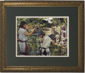 Baptism of Jesus by Jason Jenicke - 2 Framed Options