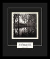 Be still before the Lord in Black Satin finish - Framed Christian Art