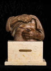 Believe - Limited Edition Bronze Christian Sculpture by Delbert Satterfield