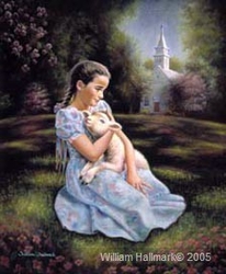Blessed are the Pure in Heart by William Hallmark