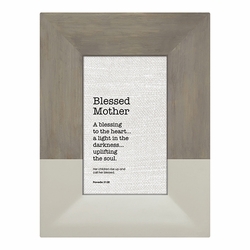 Blessed Mother Framed Tabletop Christian Home Decor