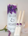 BOUGAINVILLEA WEDDING UNITY CANDLE SET