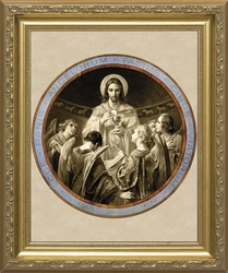 Bread of Angels - 2 Framed Options - Christian Art