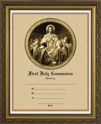 Bread of Angels First Communion Framed Christian Wall Decor
