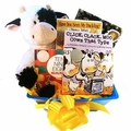 Caldecott Books Baby Gift Basket: Unisex Design