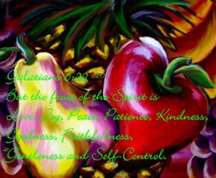 But the Fruit of the Spirit Galatians 5:22 0 Unframed Christian Art