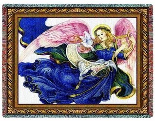 Celestial Grace Tapestry Throw