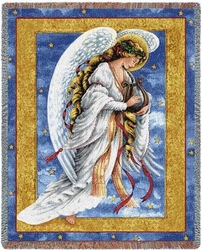 Celestial Light Throw Religious Tapestry