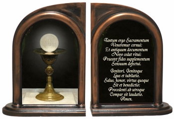 Chalice with Host Bookends