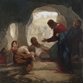 Christ Among The Lepers by J. Kirk Richards - 4 Unframed Selections